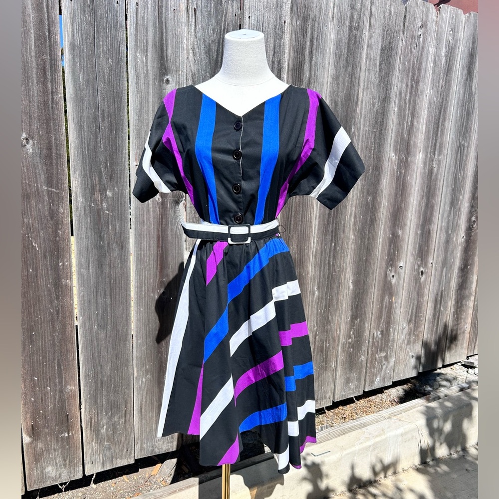 Women’s Vintage Tabby of California Retro Midi Dress - Size 6